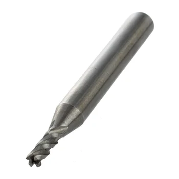

New Gray 3 x 6mm Straight Shank 4 Flutes End Mill Milling Cutter
