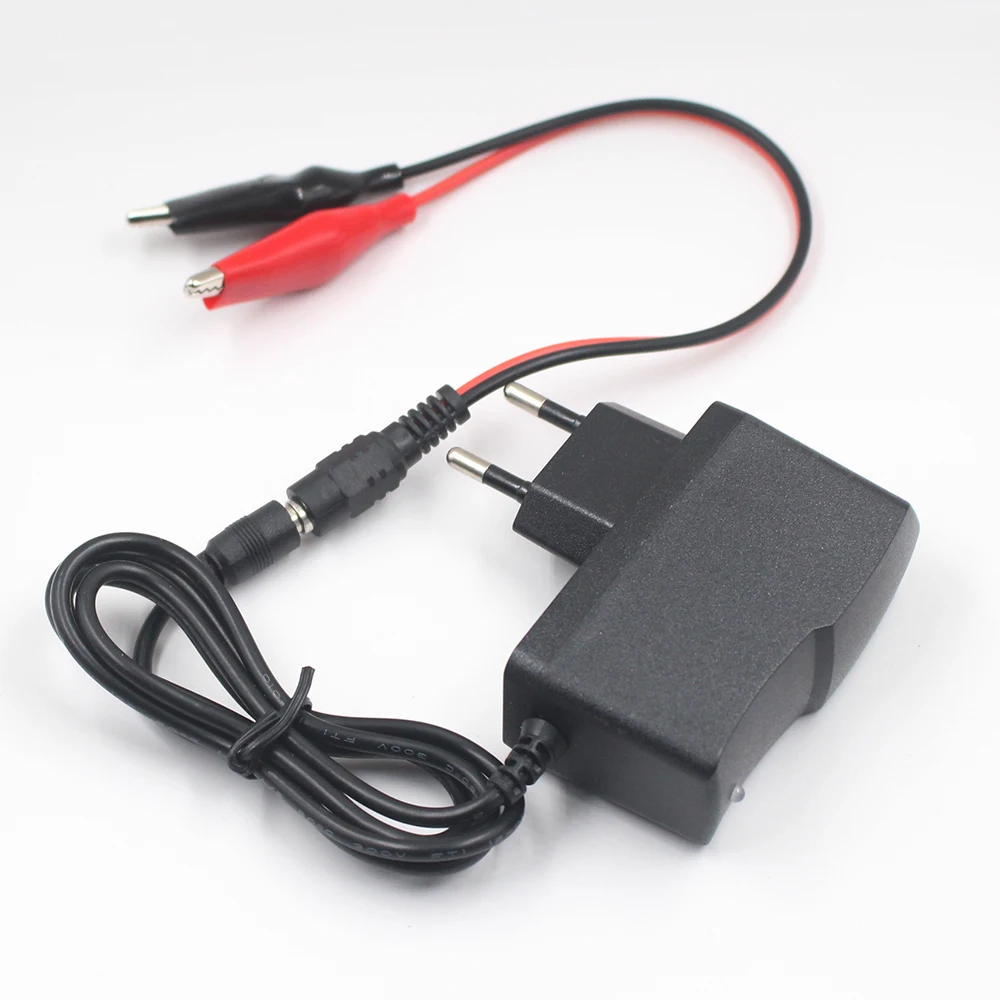 7.2V 1A Lead Acid Battery Charger For Car Scooter Motorcycle 6V 