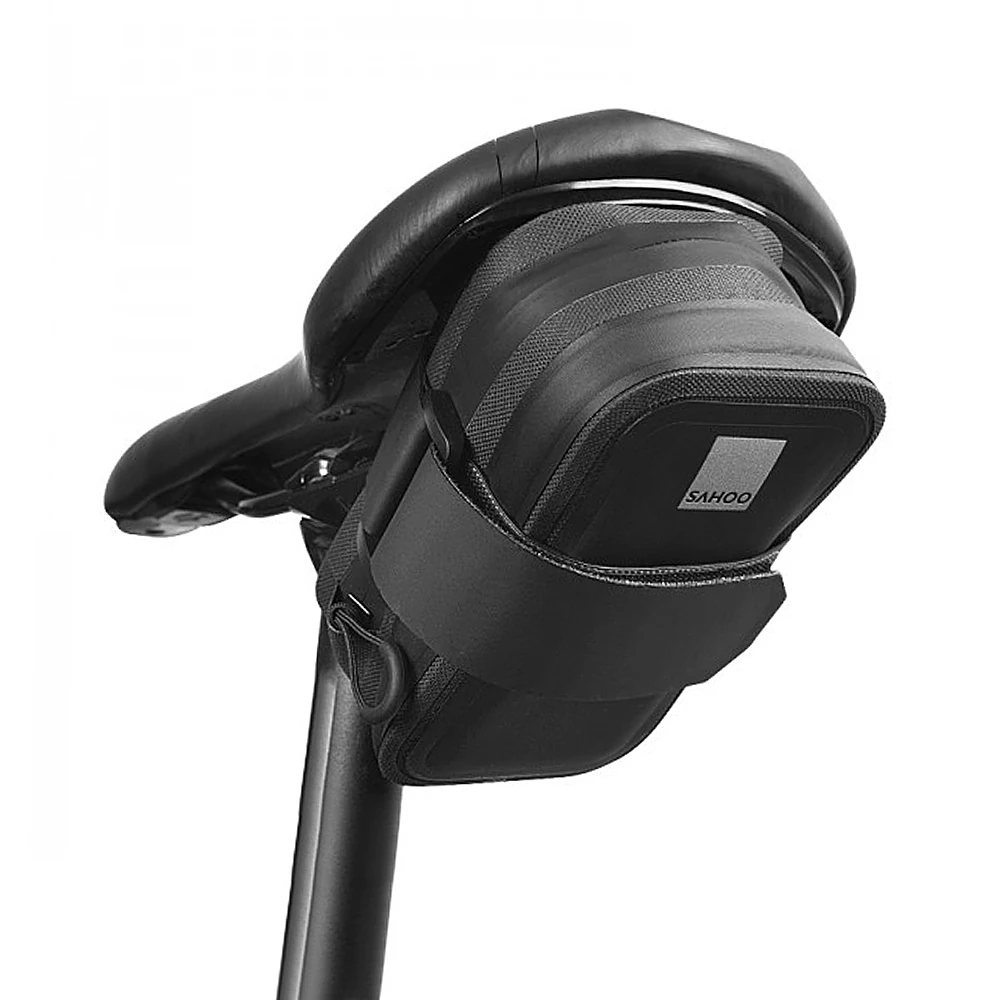 Water Repellent Bicycle Saddle Bag Rain Proof Bike Seat Post Pannier Reflective Cycling Storage