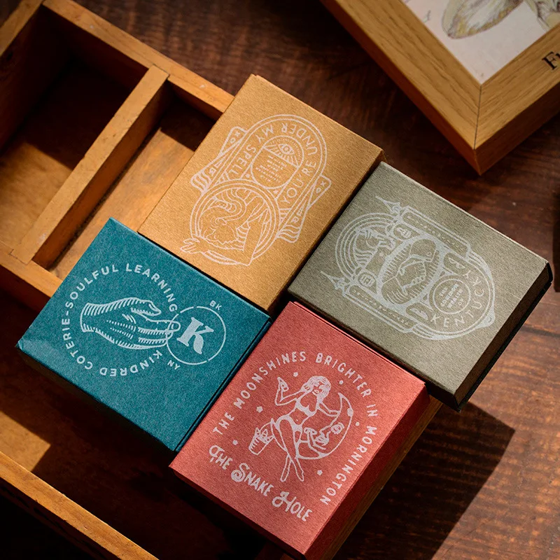 Винтажный Matchbox наклейка для записей украшения билетов бумажная наклейка украшение DIY альбом дневник Scrapbooking этикетка наклейка
