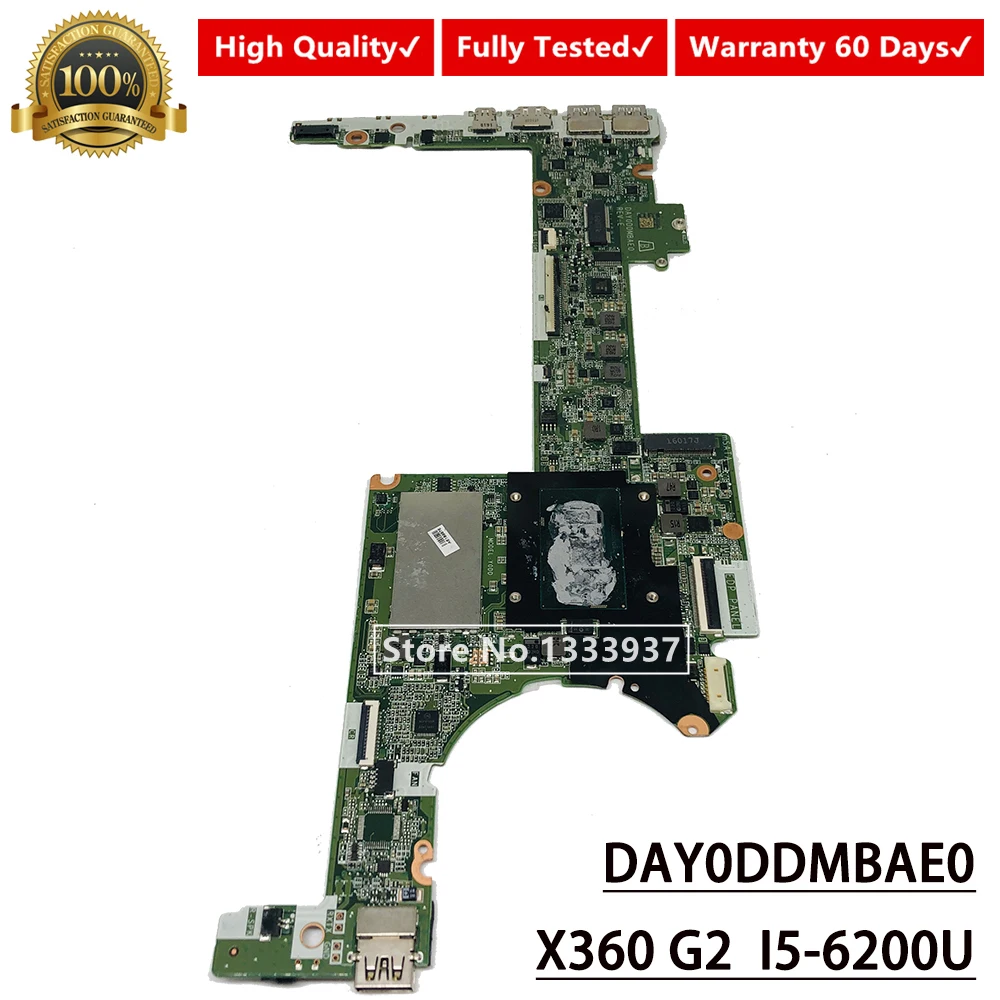 DAY0DDMBAE0 для HP призрак X360 G2 13-4000 материнская плата i5-6200U SR2EY Материнская ноутбука