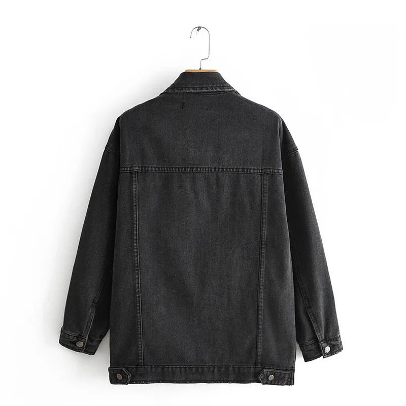 

Autumn New Style Hong Kong Flavor Retro Loose-Fit Versatile Handsome Slimming Jacket Boyfriend-Style Jacket Women's