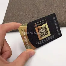Матовый металлический эффект Щепка Гравировка VIP карты/визитная карточка пользовательский дизайн и логотип с qr-кодом