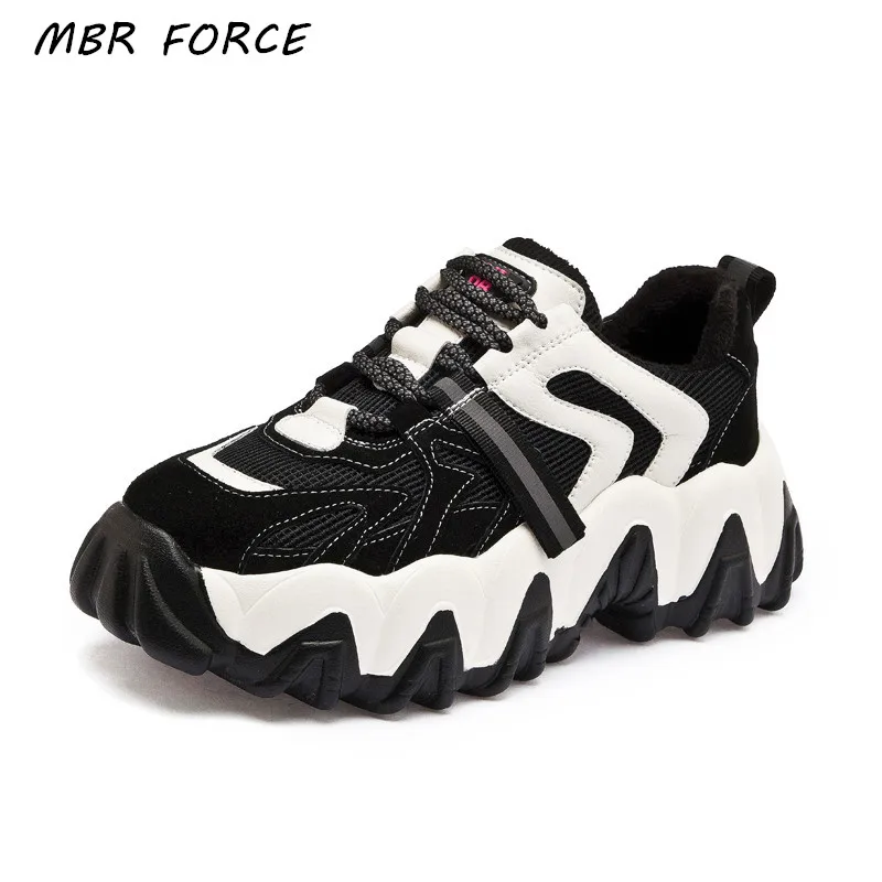 

MBR FORCE 2020 spring women's Sneakers designer vulcanized shoes women's breathable fashion casual shoes thick soles