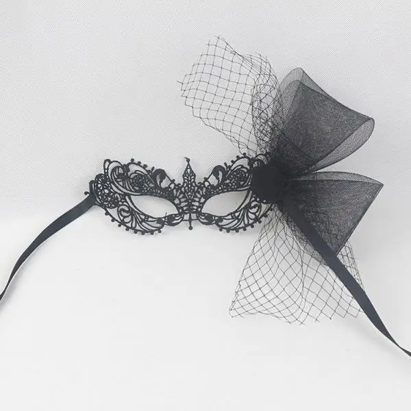 Black Women Sexy Lace Eye Mask Party Masks For Masquerade Halloween Venetian Costumes Carnival Mask For Anonymous Mardi