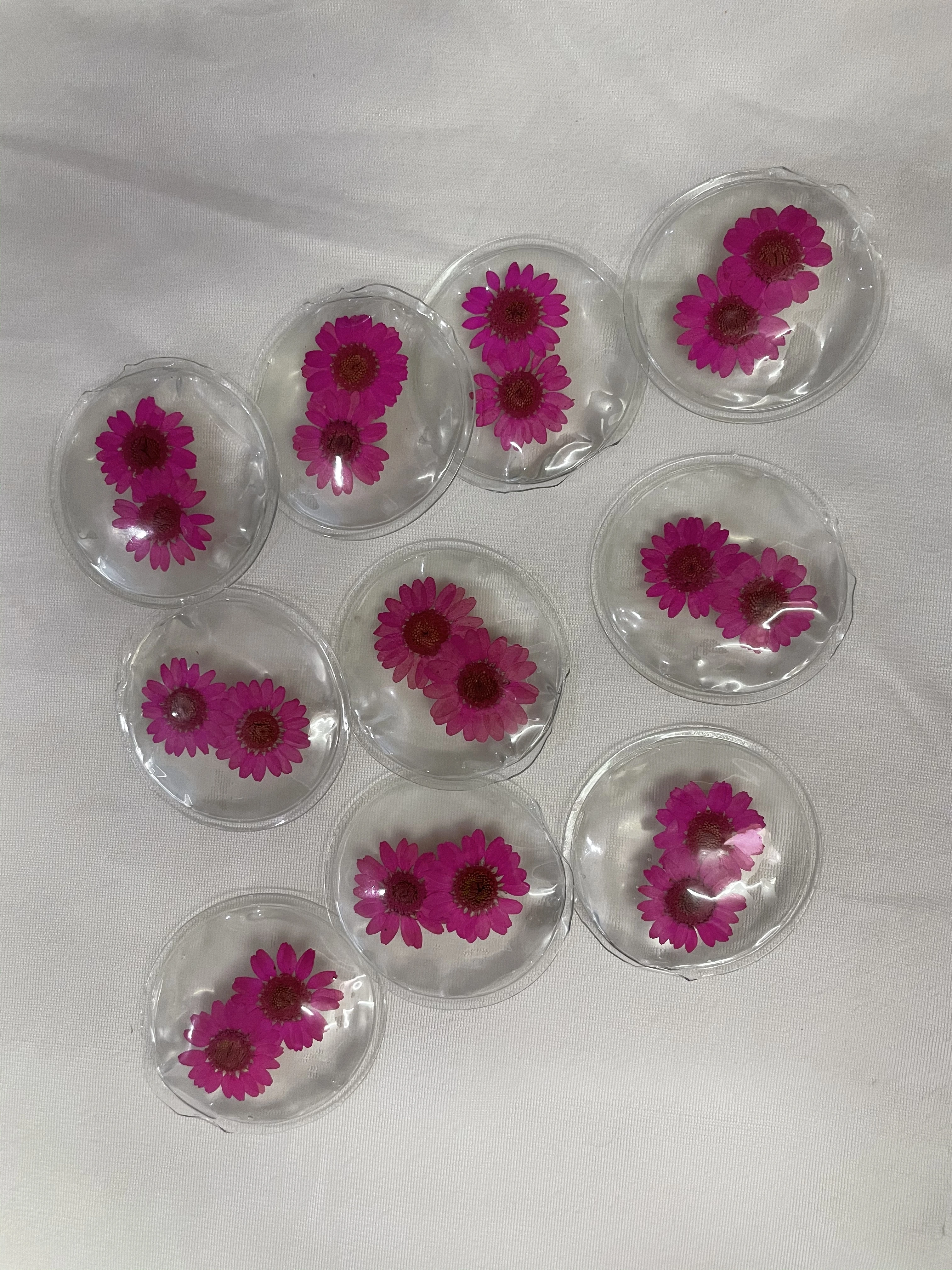 2 Pcs Ice Gel Eye Patch for Injuries Reusable Gel Cold Pack for Pain Relief Toothache Breastfeeding Tired Eyes Face Headaches