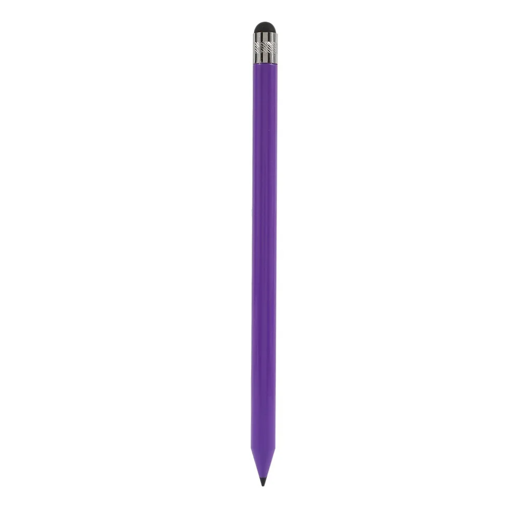 Игровая консоль износостойкость инструмент сенсорный экран письма резистивный экран емкостный карандаш, стилус, ручка планшет легкий - Цвета: Фиолетовый