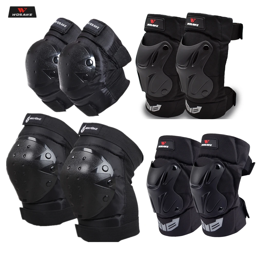 

WOSAWE Motocross Knee pad Protector Riding Ski Snowboard Tactical Skate Protective Knee Guard motorcycle knee support