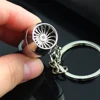 Stylish creative  Airplane Engine Shape Hanging Pendant Car Keychain Key Ring Handbag Decoration Anti-corrosion portable New hot ► Photo 2/6