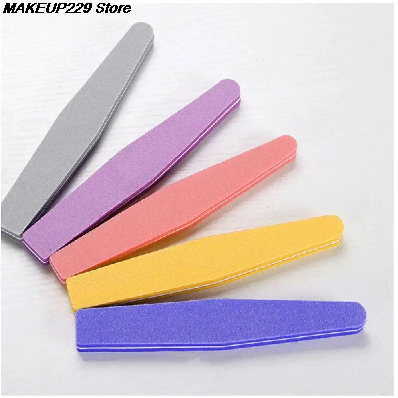 Nail File Nail Buffer Lucidatore Del Chiodo Di Smeriglitatura Del Blocco Dei 2 Lati Lucido Lime Nail Spugna Di Lucidatura Blocco Rettifica Spugna