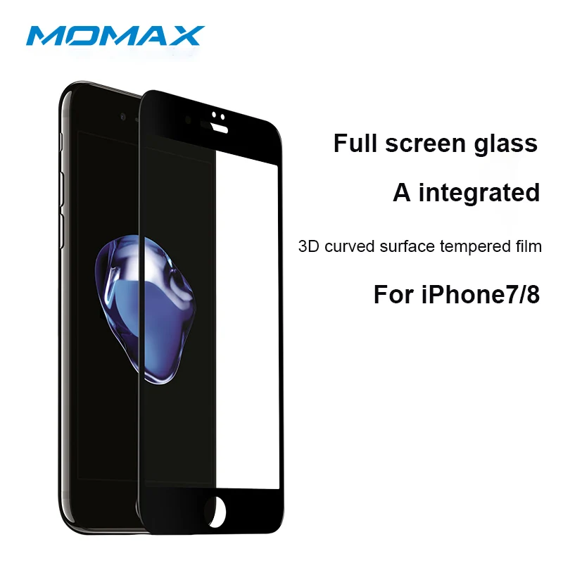 

MAMOX iPhon e 7 screen protector appl e 8 full coverage all-inclusive 3D curved Anti-fingerprint tempered glass film