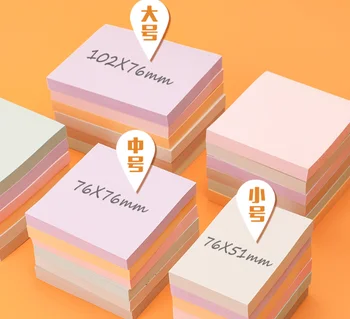 

Color random,100sheets paper Memo Pad Sticky Notes Bookmark Point it Marker Memo Sticker Office School Supplies Notebooks