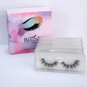 

Eyelashes Beeos 10/20/30 Pairs Wholesale Fake Mink Eyelashes Natural False Makeup Beauty Faux EyeLash Faux Eyelash Light Weight