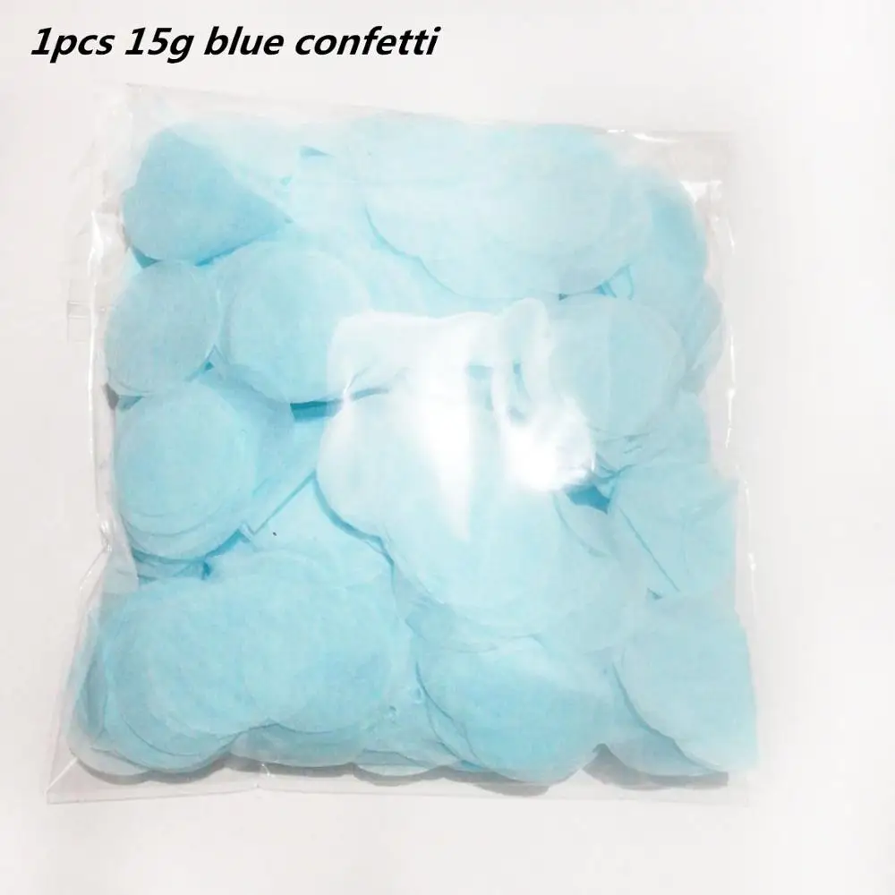 1pack confetti Пол раскрыть вечерние одноразовые Tabelware мальчик или девочка розовый синий вечерние Бумага Салфетка под тарелку кружку Пол раскрыть украшения свадебные принадлежности - Цвет: 1pack confetti