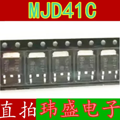 10 шт. MJD41C J41CG TIP41C TO-252 | Электронные компоненты и принадлежности
