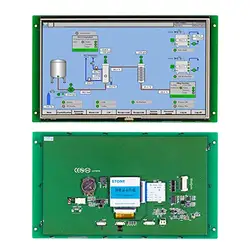 Tela de cristal líquido de 10.1 pol. novo produto com interface serial + cpu funciona com qualquer mcu
