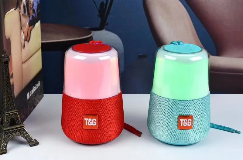 Мощный Bluetooth динамик Портативный Usb Coluna MP3 с умным светодиодный светильник-вспышка Soundbox сабвуфер ночной Светильник