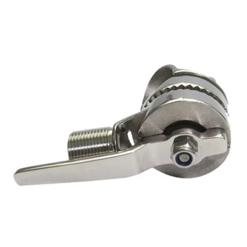 

Heavy Duty Clamp On VHF Deck Corrosion Resistant Hardware Antenna Ratchet Base Rustproof Marine Boat Rail Mount Polish