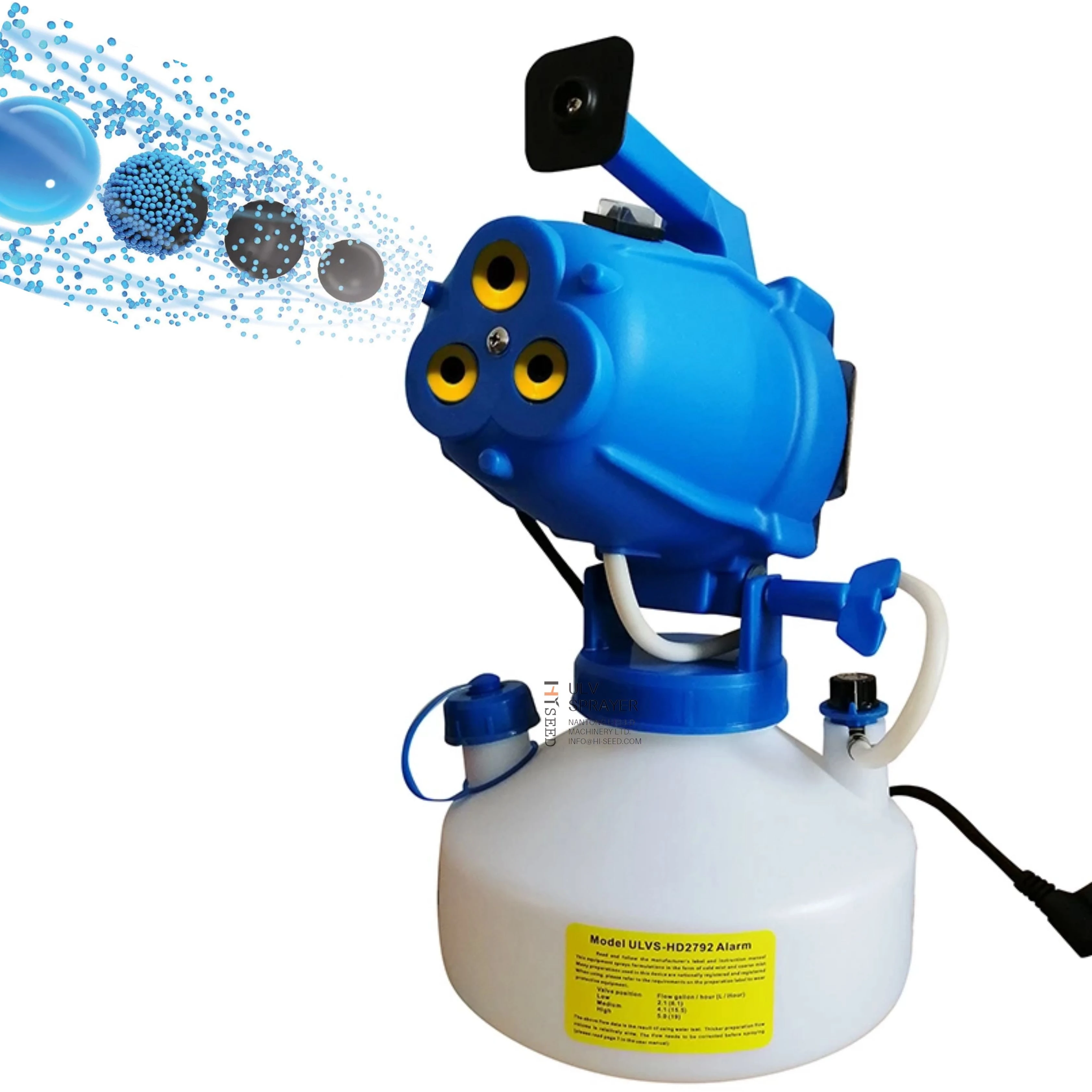 

Factory wholesale atomizer price electric high pressure fine mist garden fogger sprayer