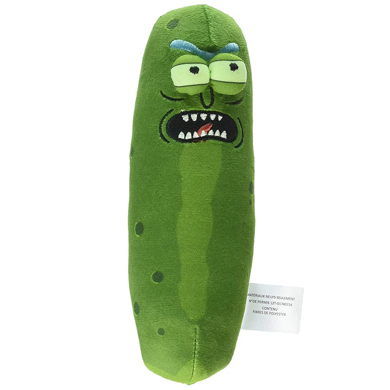 20cm Funny Rick And Morty Plush Toys Doll Cute Pickle Rick Plush Soft Pillow Stuffed Toys for Children Kids Christmas Gifts