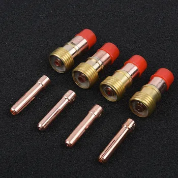 

TIG Welding Stubby Gas Lens #12 Pyrex Cup Kit For Tig WP-17 /18 /26 Torch Parts