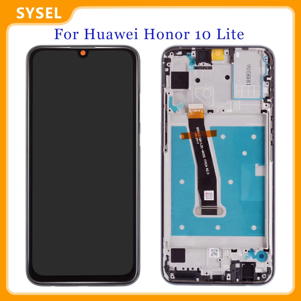 Для Huawei Honor 10 Lite ЖК HRY-LX1 HRY-LX2 ЖК-дисплей сенсорный экран панели Запасная часть |