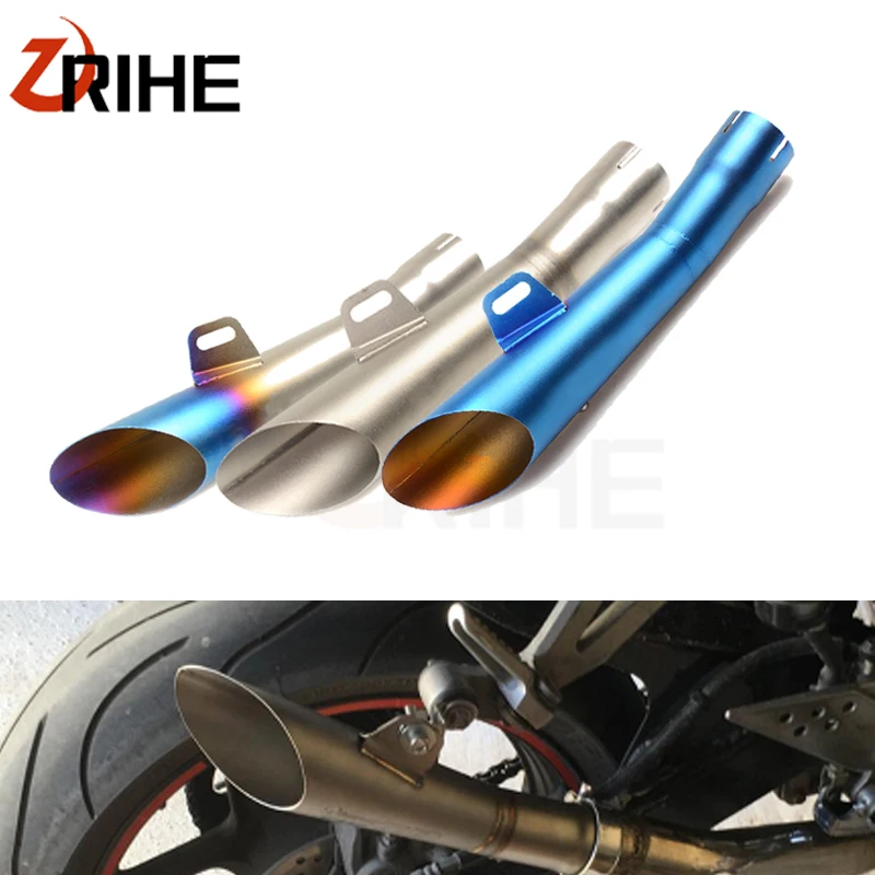 

37-51MM Universal Motorcycle Exhaust Pipe Muffler Escape Modified Exhaust System For Suzuki GSXR 600 750 1000 HAYABUSA SV650/S