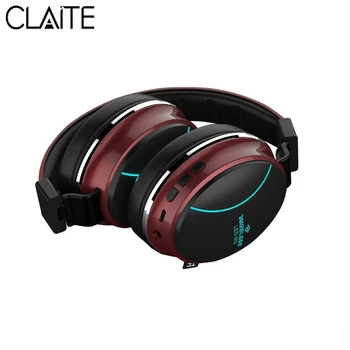 

CLAITE Wireless bluetooth Headphone Foldable Stereo Heavy Bass Gaming Headset With Mic Support TF Card AUX for PUBG PC Laptop