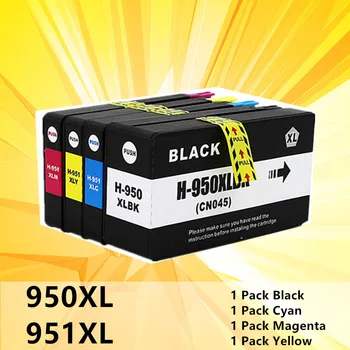 

4PK Compatible Ink Cartridge Replacement HP 950 951 xl for HP Officejet Pro 8100 8600 8610 8620 8630 251dw 276dw 8650 printer