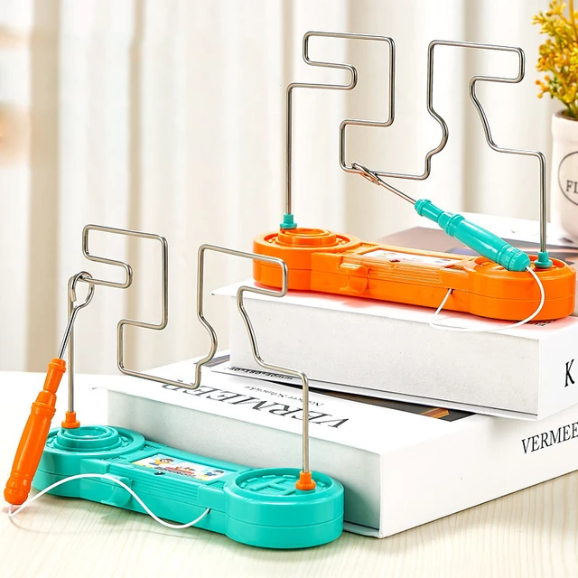 Kids Collision Electric Shock Toy Education Electric Touch Maze Game Party Funny Game Science Experiment Toys for Children Gift 1