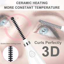

Heated Eyelash Curler Digital Electric Eyelash Curler Electric Eyelash Curler Eyelash Curler Natural Eyelash Extender USB Curler
