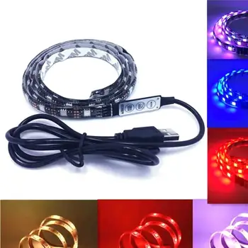 

2M/6.6FT Waterproof Flexible Color Changing RGB SMD 5050 60 LEDs 5V USB LED Strip Light