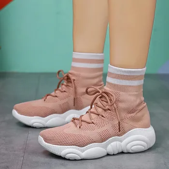 

GOODRSSON Trendy new Socks shoes European And American Style Fashion wild shoes woman Net surface Breathable