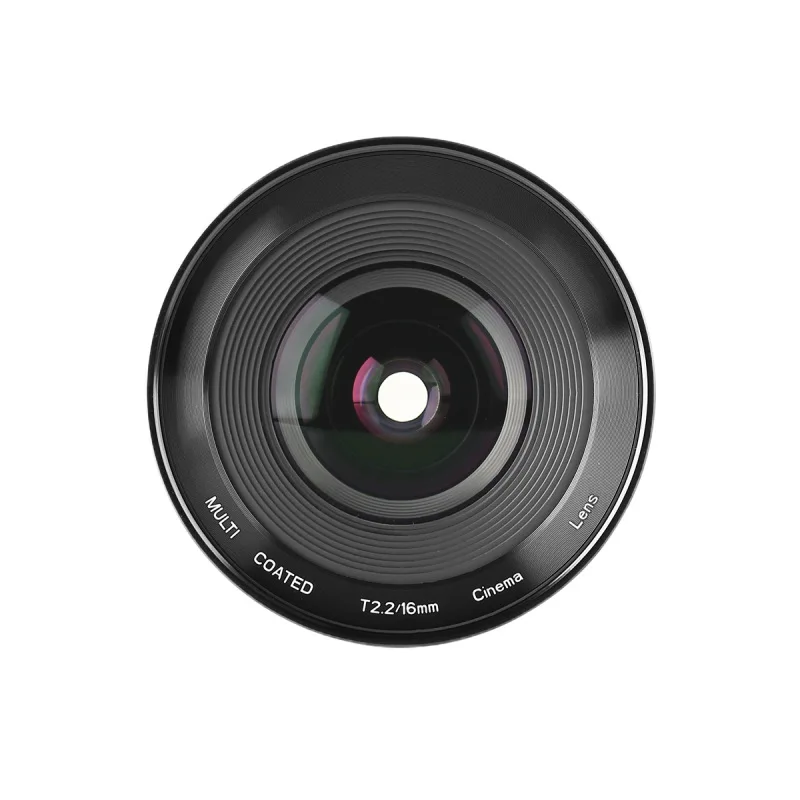 

16mm T2.2 Large Aperture Manual Focus Prime Low Distortion Cine Lens Compatible With Four Thirds M4/3 MFTT