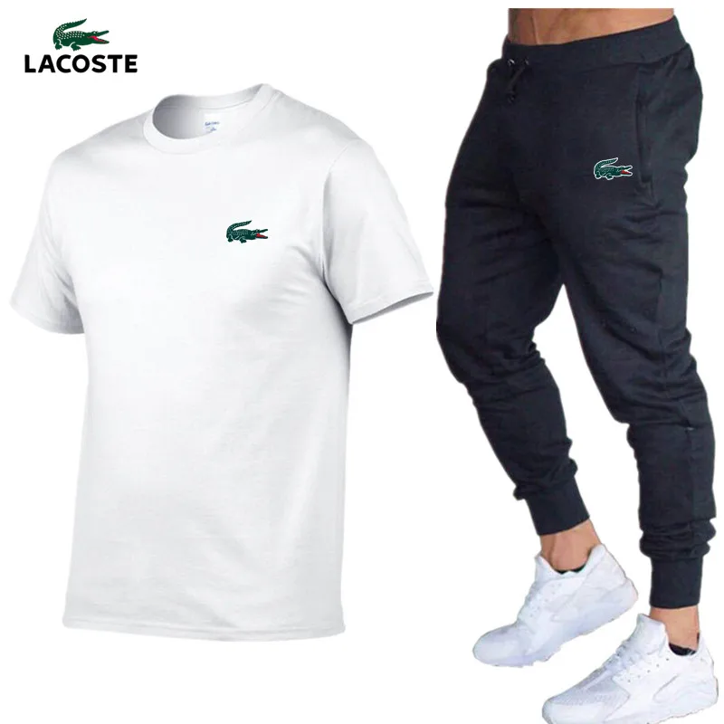 Lacoste- Men's Sets Mens Clothes Quick Drying T Shirt Short Pants Fashion Casual Tracksuit Men Sweat Suit Fashion Casual Lacoste- Men's Sets Mens Clothes Quick Drying T Shirt Short Pants Fashion Casual Tracksuit Men Sweat Suit Fashion Casual