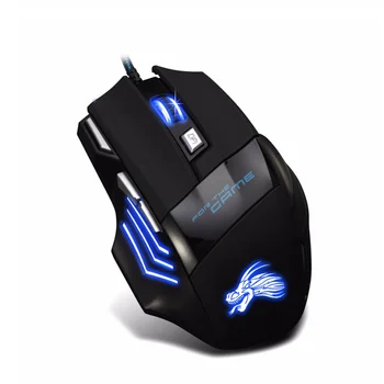 

2020 New Wired Gaming Mouse 7 Buttons 5500 DPI LED Optical Computer Mouse Gamer Mice For PC Laptop Notebook USB Game Glow Mouse