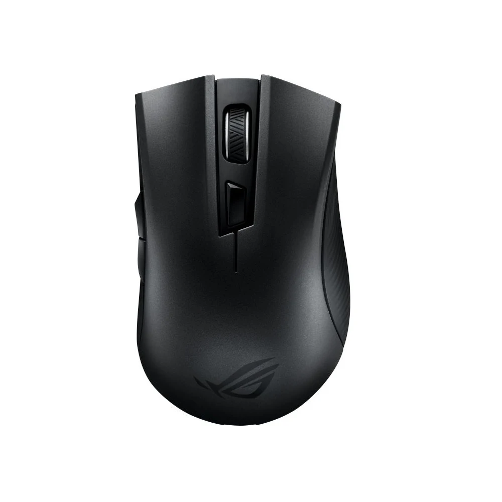 Мышь ASUS ROG Strix Carry 90MP01B0-B0UA00 беспроводная, оптическая, 7200 dpi, USB/Bluetooth, чехол, цвет: черный