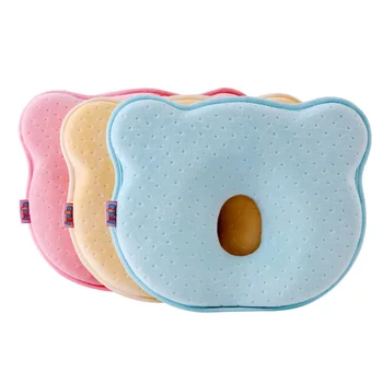 

Memory Foam Baby Kawaii Pillow Breathable Baby Shaping Pillows To Prevent Flat Head Ergonomic Newborns Pillow J75