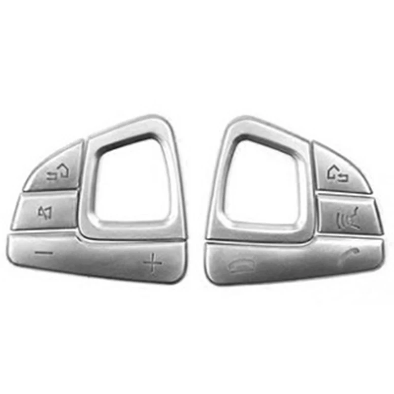 

Abs For Mercedes Benz E Class W213 E200 300 Etc 2016-8 Car Steering Wheel Button Decoration Trim Cover Car-Styling Sequin