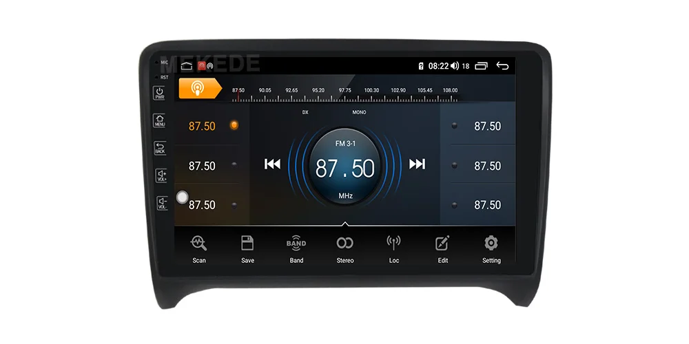 MEKEDE Android 10,0 автомобильный мультимедийный плеер для Audi TT MK2 8J 2006 2007 2008 2009 2010 2011 2012 радио встроено, carplay