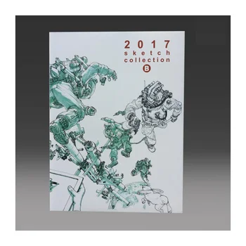 

Kim Jung-Gi 2017 Sketch Collection Book (B) Kim JungGi Works Sketch Manuscript Line Drawing Book