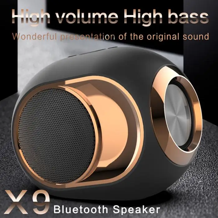 Беспроводная Bluetooth аудио Колонка Bluetooth 5,0 двойной звуковой БЛОК Поддержка HD громкой связи AS99