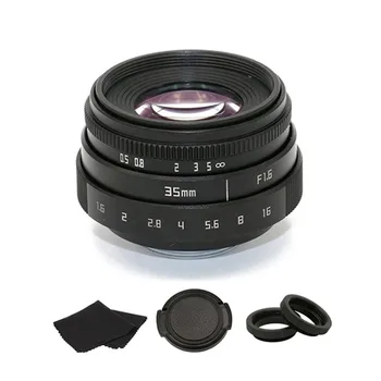 

Mini 35mm F1.6 APS-C Television TV Lens/CCTV Lens For 16mm C Mount Camera