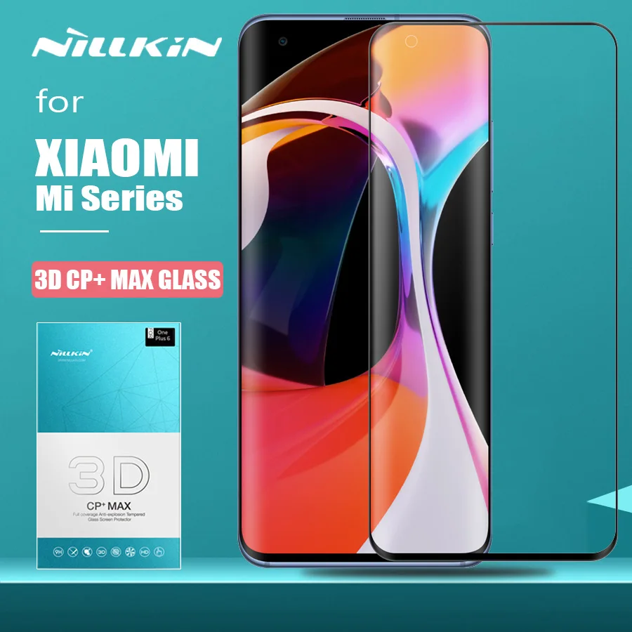 for Xiaomi Mi Note 10 Pro 9 8 Glass Nillkin CP+ Max Full Cover 3D HD Tempered Glass Screen Protector for Xiaomi Mi 10 CC9 Pro 9