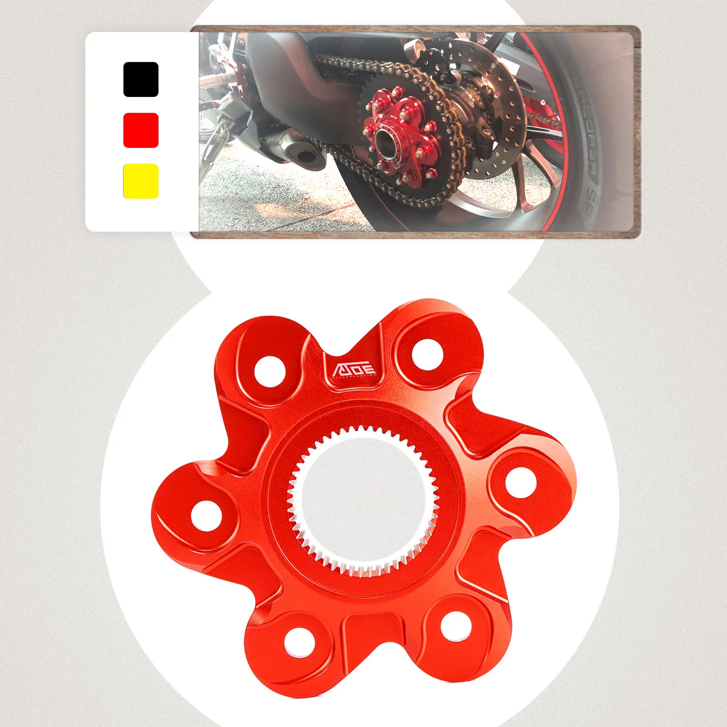 Motorcycle Rear Sprocket Cover For Ducati Multistrada1200 1200S 1260 Diavel X-Diavel Panigale V2 | Автомобили и мотоциклы