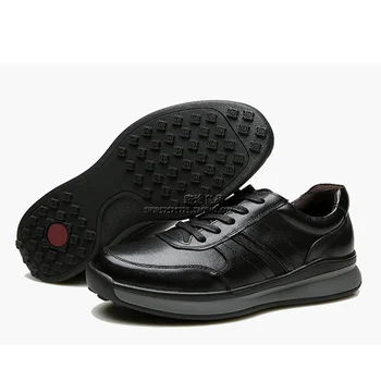 

Cushioning Golf Shoes Mens Training Grand Golf Sneakers Genuine Leather Sport Boots Man Pro Spikeless Walking Golf Shoes Trainer