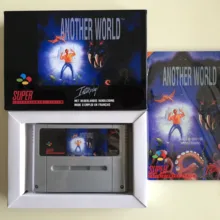 16Bit игры* другой мир(Французская версия PAL! Коробка+ руководство+ картридж