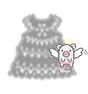 Skirt Свинья, для рукоделия, металлические режущие штампы, 2 шт., ремень, брюки, юбка, скрапбук, бумага, нож, форма, лезвие, трафареты, штампы - Цвет: Skirt