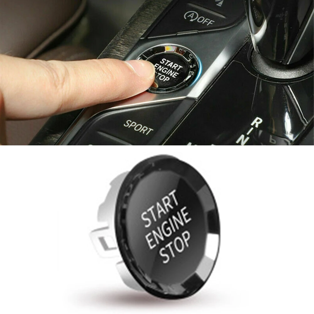 

Для BMW 3 серия G20 Z4 G29 X7 G07 2019 Хрустальная крышка кнопки запуска и остановки двигателя автомобильные аксессуары Замена