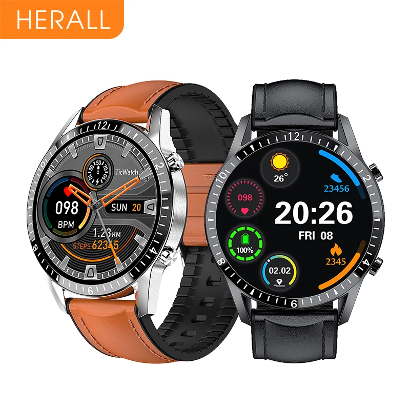 2020 HERALL Bluetooth Calls Smart Watch Waterproof Men Women Smartwatch Sport Fitness Bracelet For Android Apple Huawei Honor